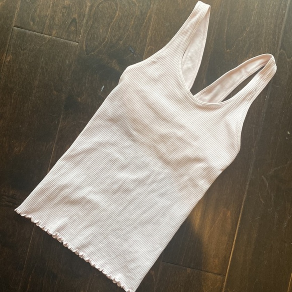 Spiritual Gangster Amor Seamless Tank Light Pink